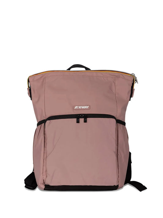 K-WayMaizy logo-patch backpack