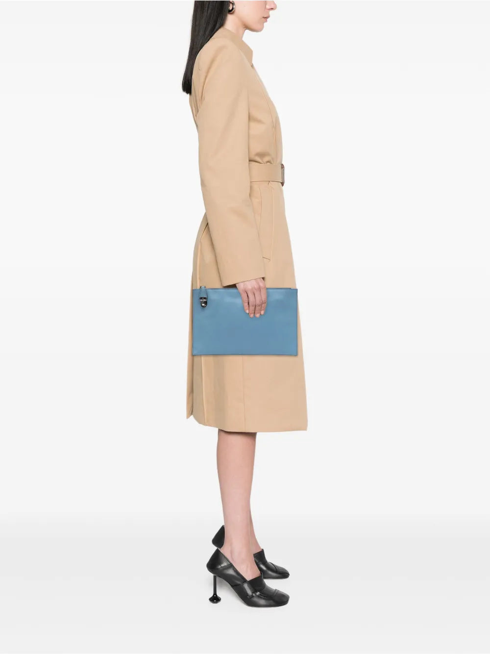 Pre-OwnedPrada Pre-Owned2013-2025 Saffiano Lux Zip clutch bag