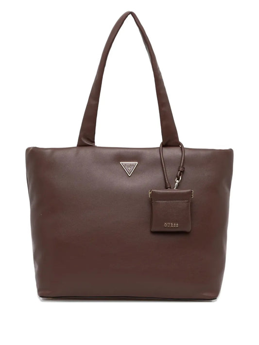 GUESS USASunetra triangle-logo shoulder bag