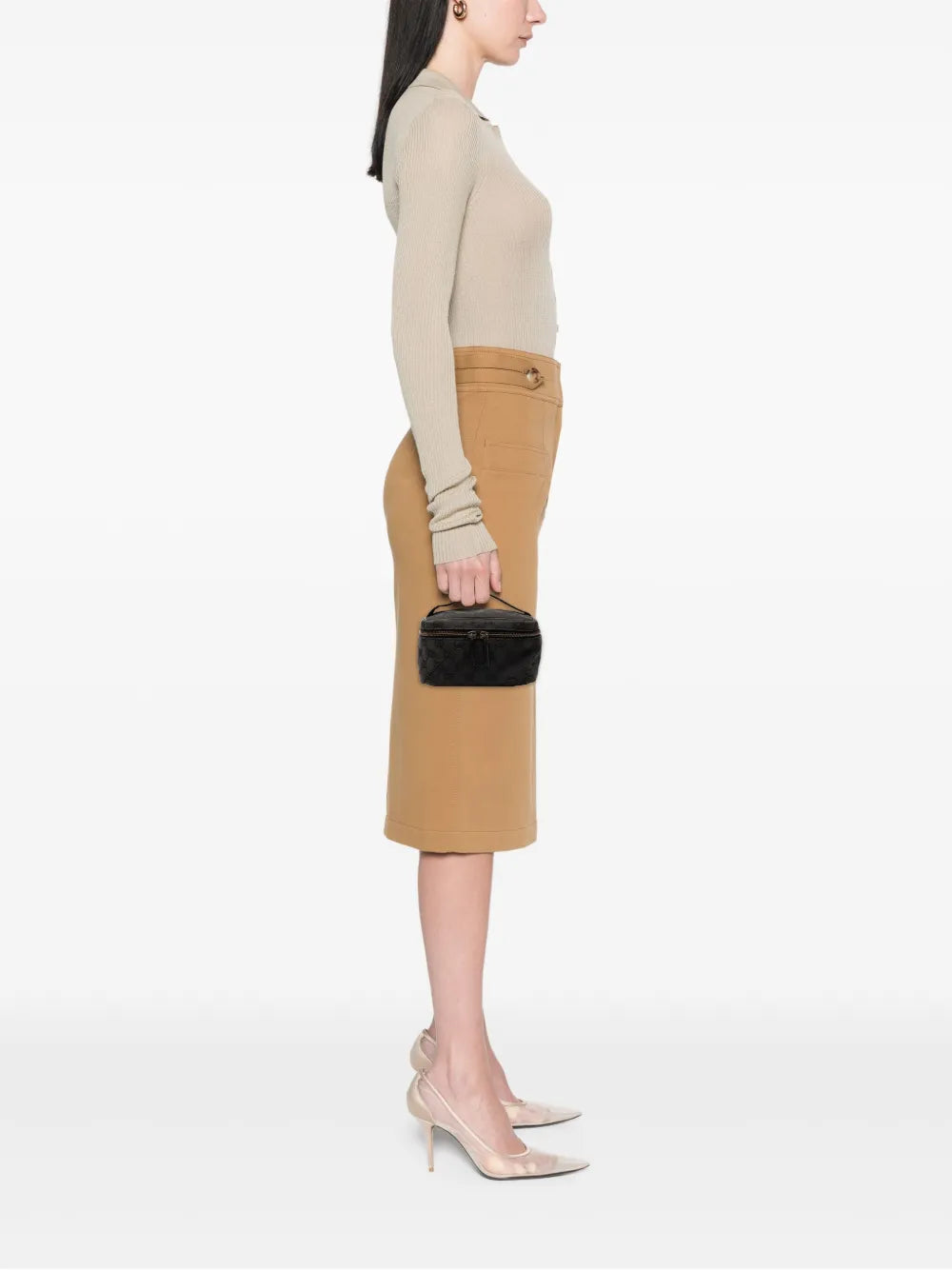 Pre-OwnedGucci Pre-Owned2000-2015 GG Canvas vanity bag