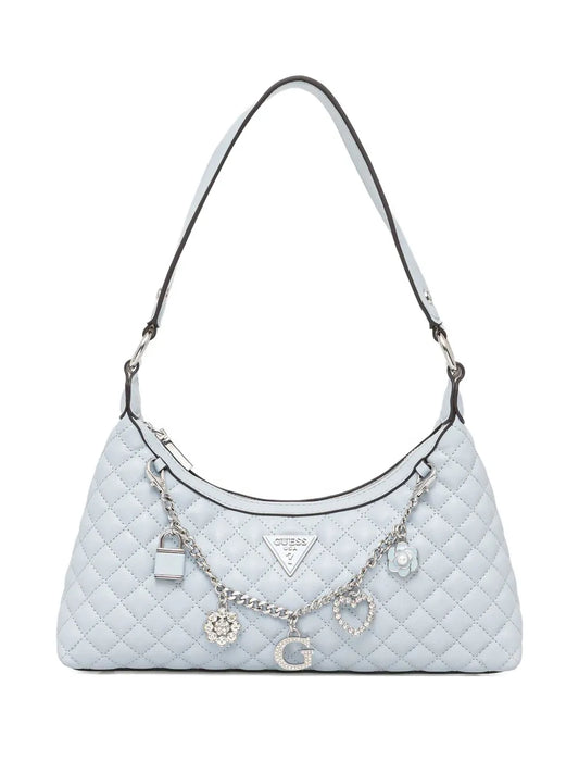 GUESS USAlogo-plaque leather shoulder bag