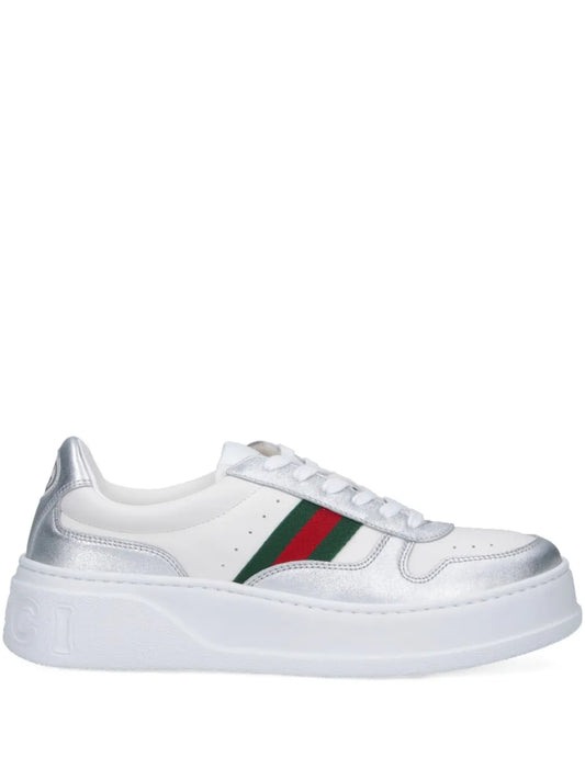Gucci Logo-Lettering Leather