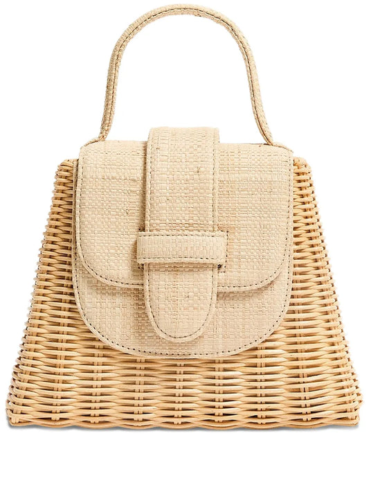 Pamela MunsonThe Petite Lady Bag buckle tote bag