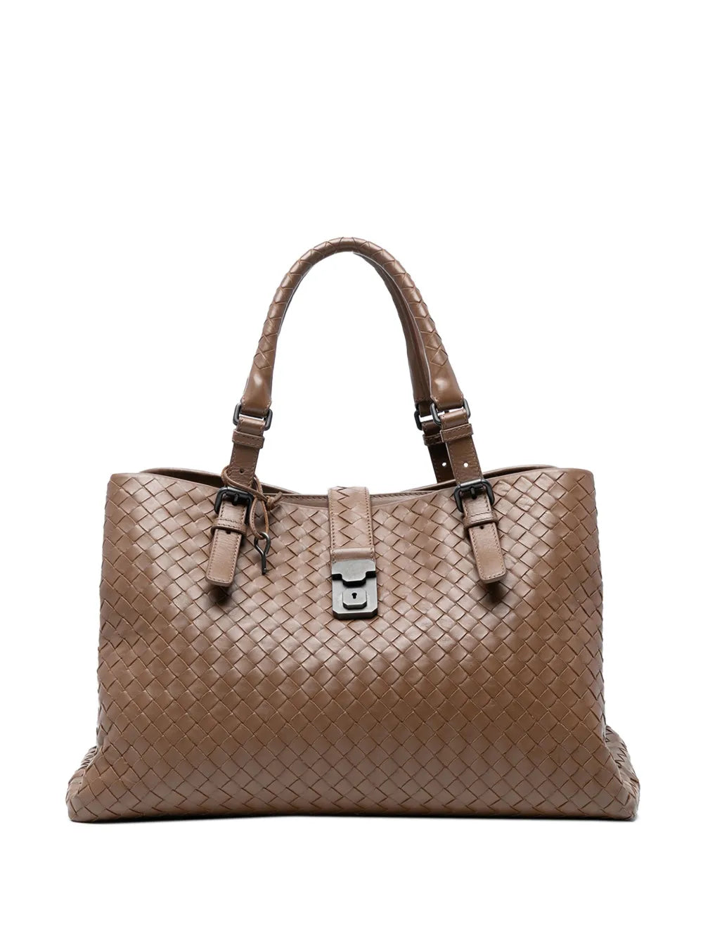 Pre-OwnedBottega Veneta Pre-Owned2012-2025 Medium Nappa Intrecciato Roma tote bag