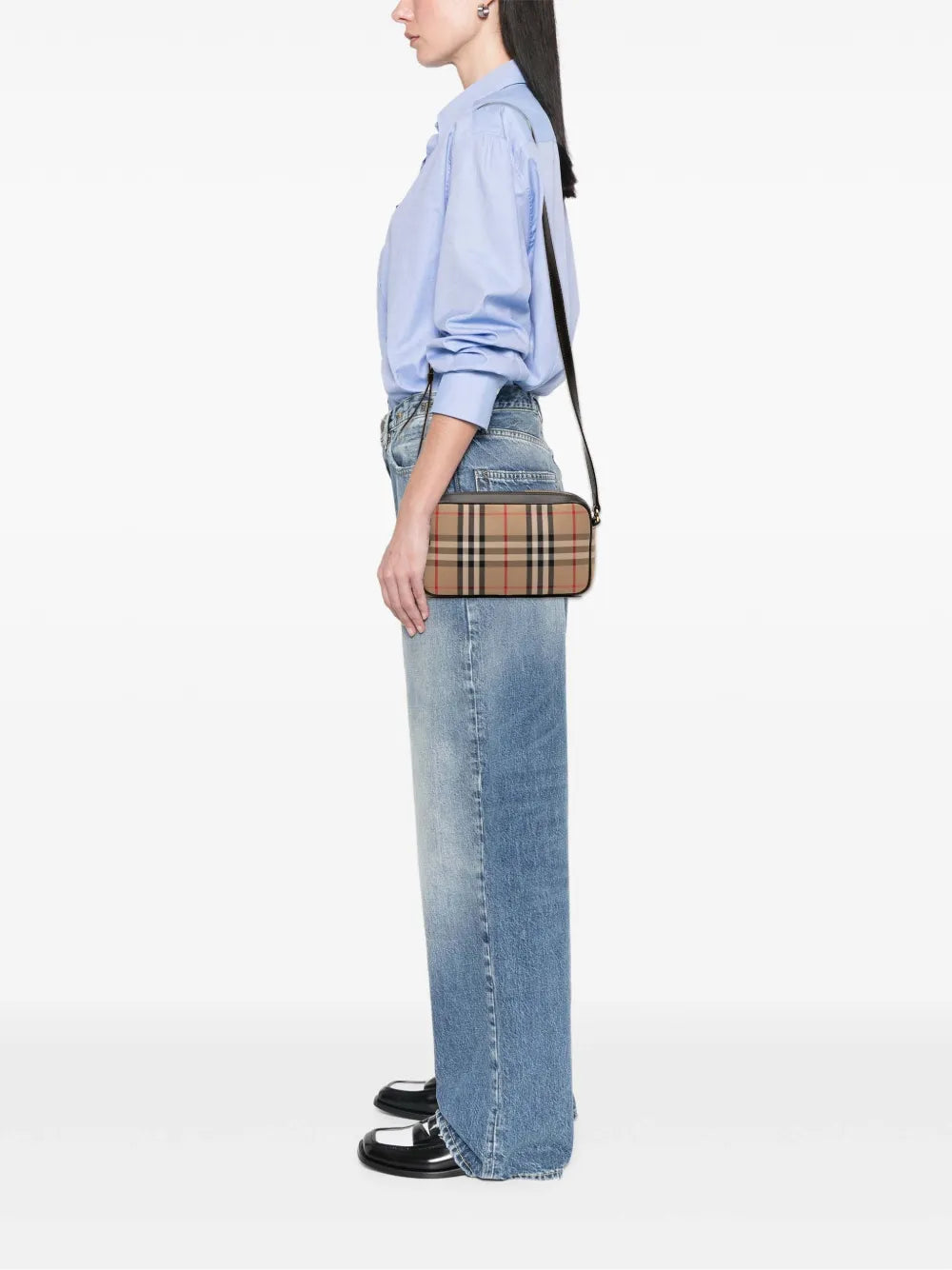 Pre-OwnedBurberry Pre-Owned2018-2025 House Check Canvas crossbody bag