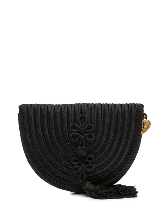 Pre-OwnedSaint Laurent Pre-Owned20th Century Silk Cord Passementerie Tassel crossbody bag