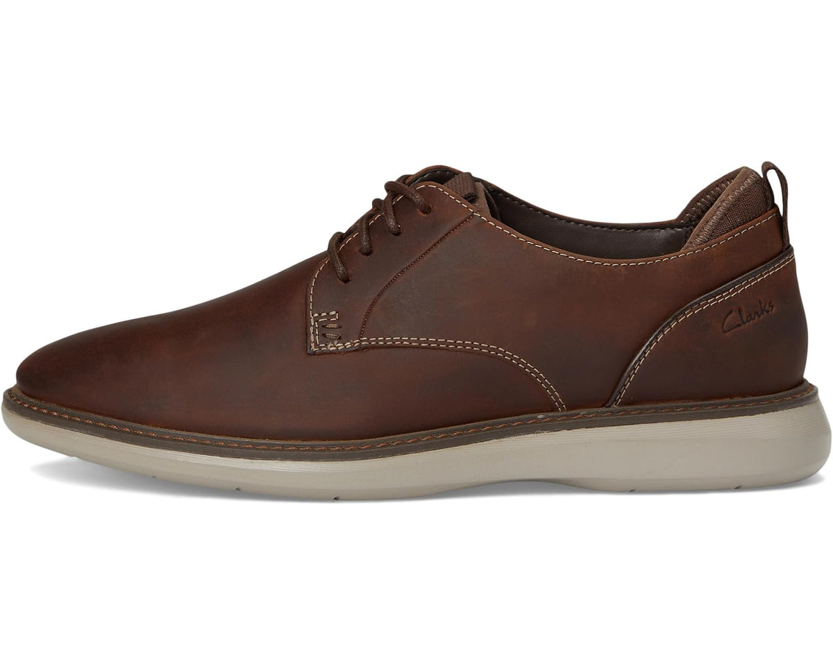 Men's Clarks Brantin Plain Beeswax Leather