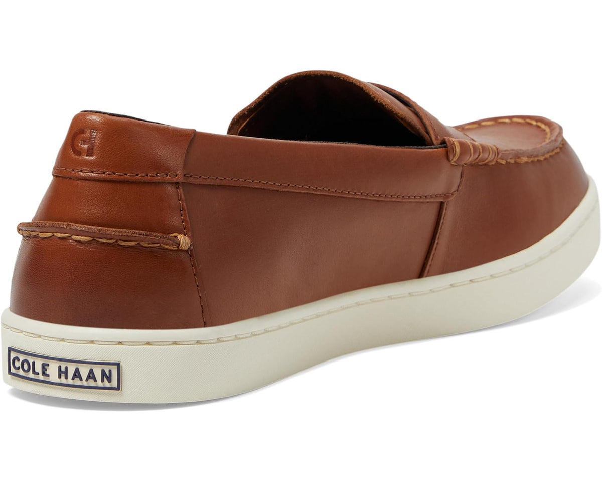 Men's Cole Haan Pinch Weekender Penny Textured British Tan/Ivory