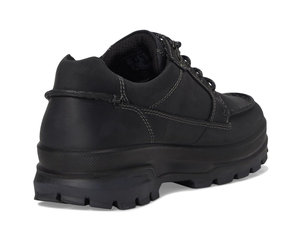 Men's ECCO Sport Rugged Track Moc Toe Low Waterproof Hiking Shoe Black