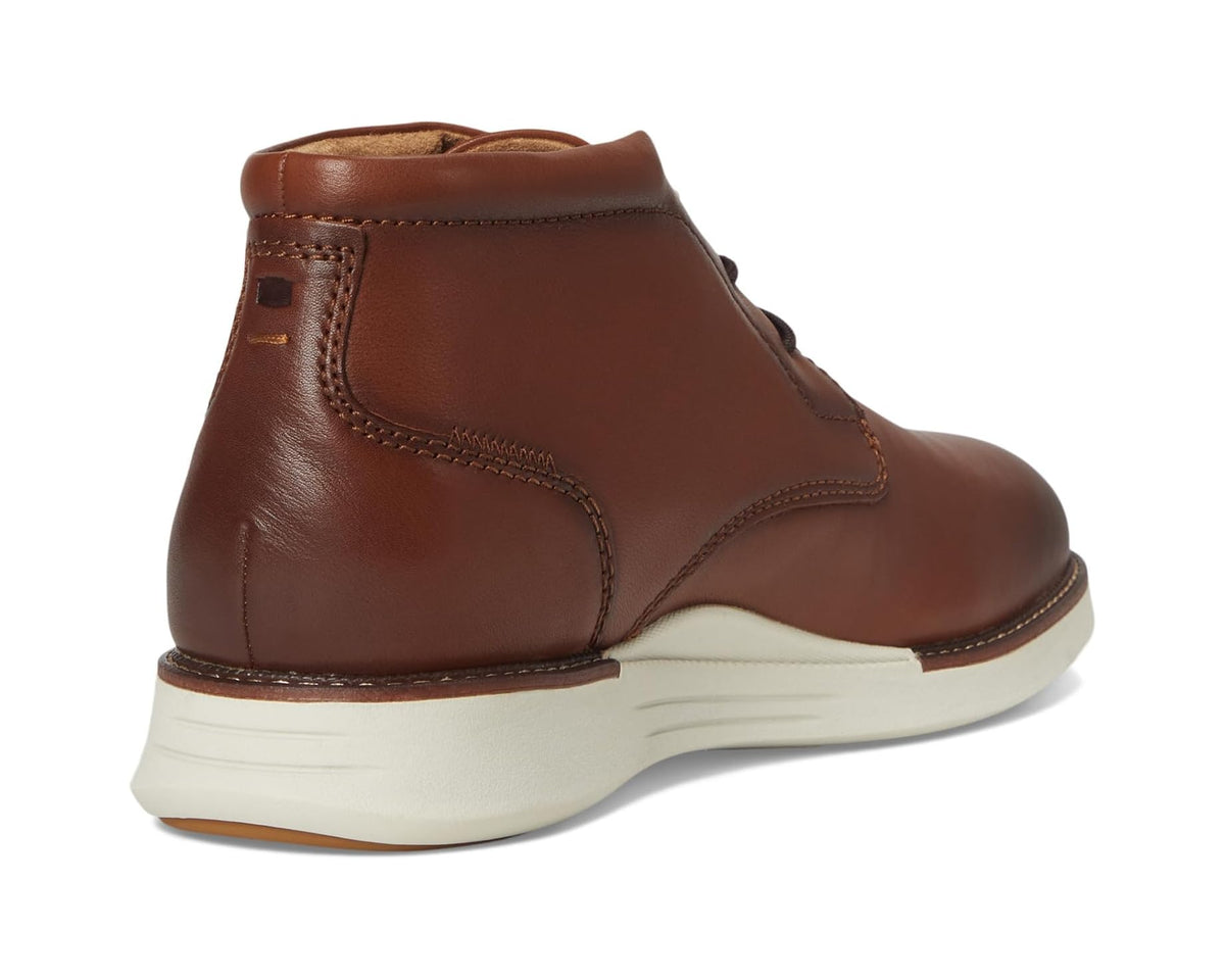 Men's Florsheim Launch Plain Toe Chukka Boots Cognac Multi