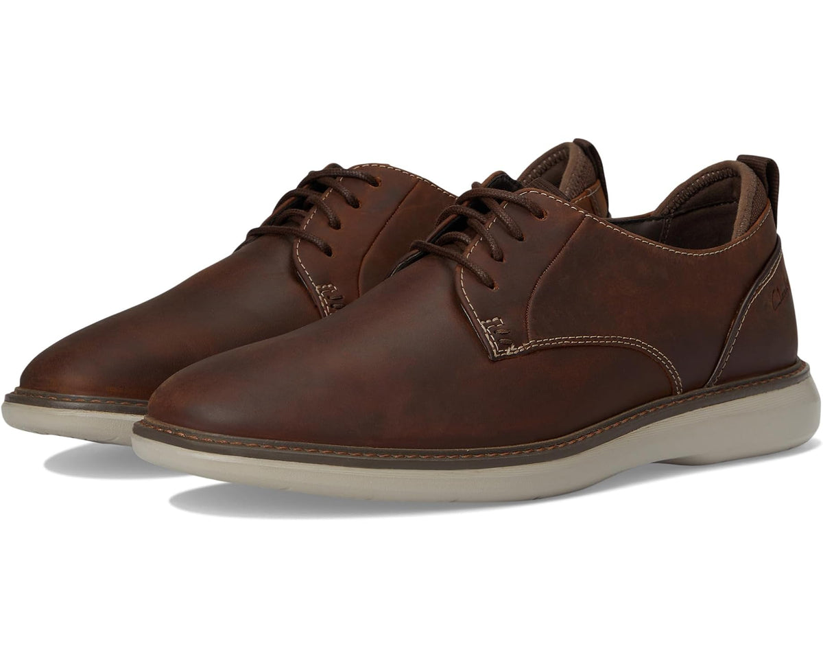 Men's Clarks Brantin Plain Beeswax Leather