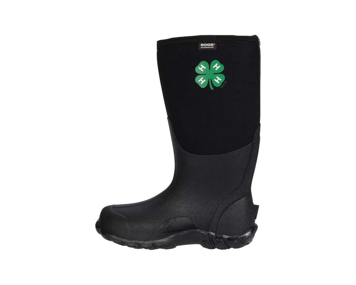Men's Bogs Classic Tall 4-H Black