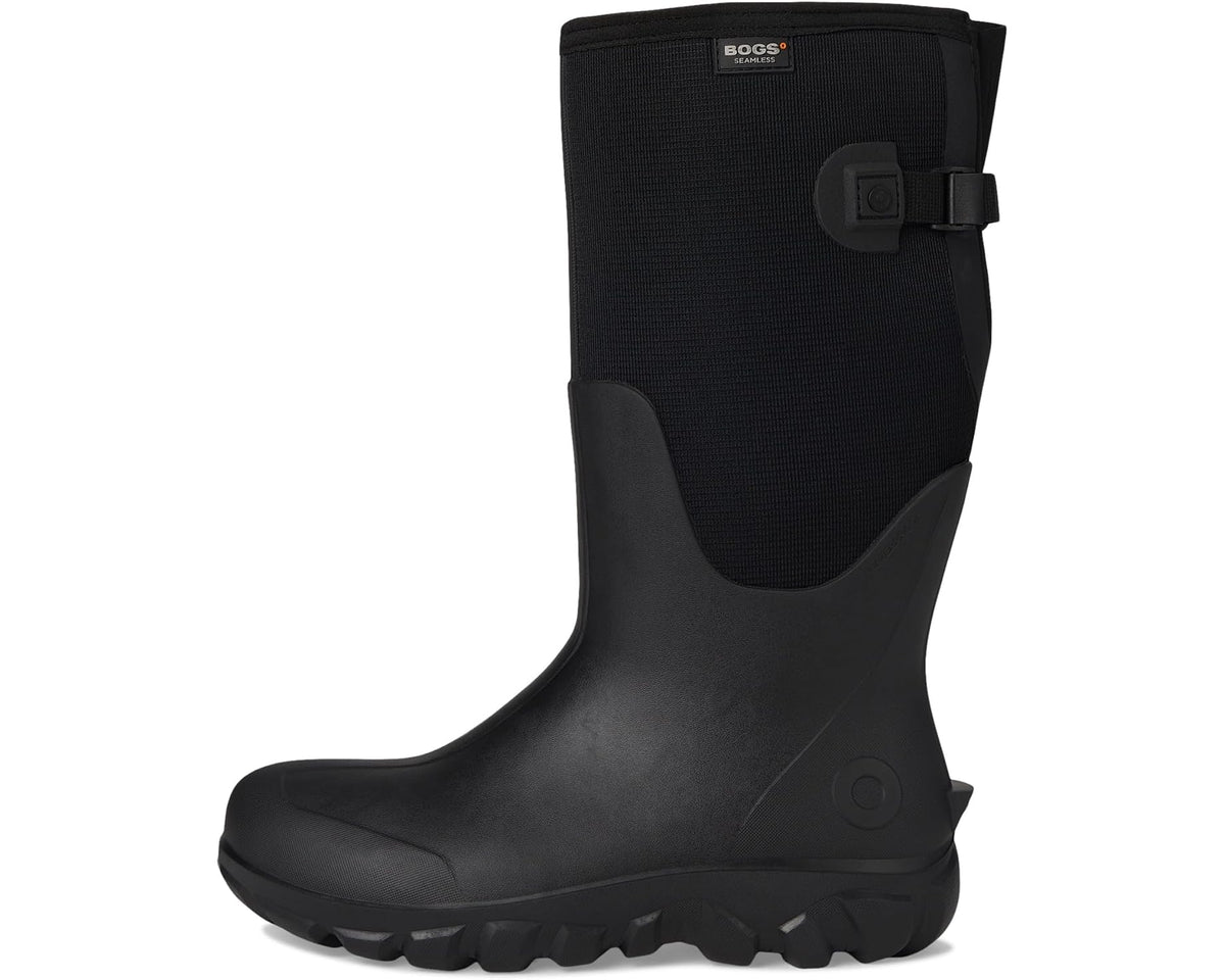 Men's Bogs Classic Seamless Tall Adjustable Calf Black