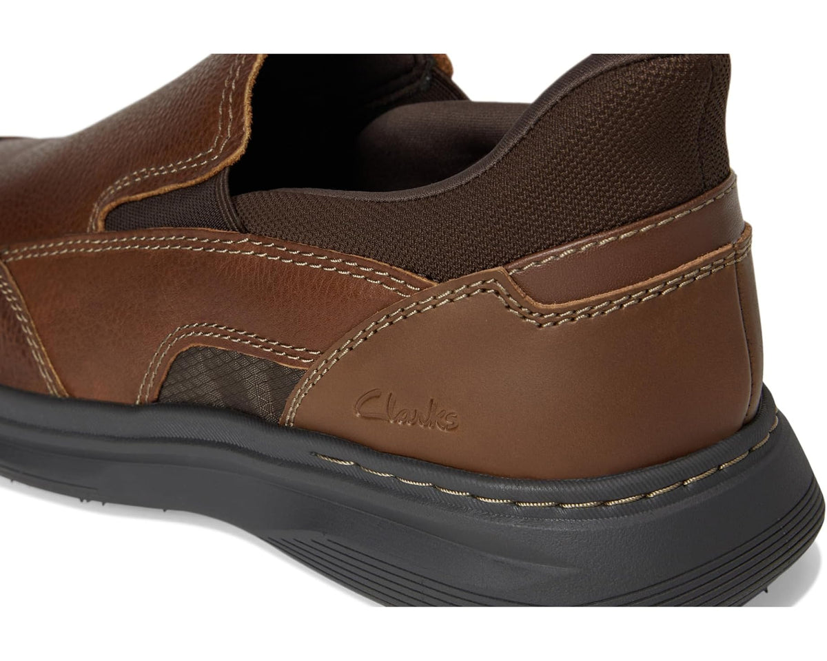 Men's Clarks Craftwell Step Brown Tumbled Leather