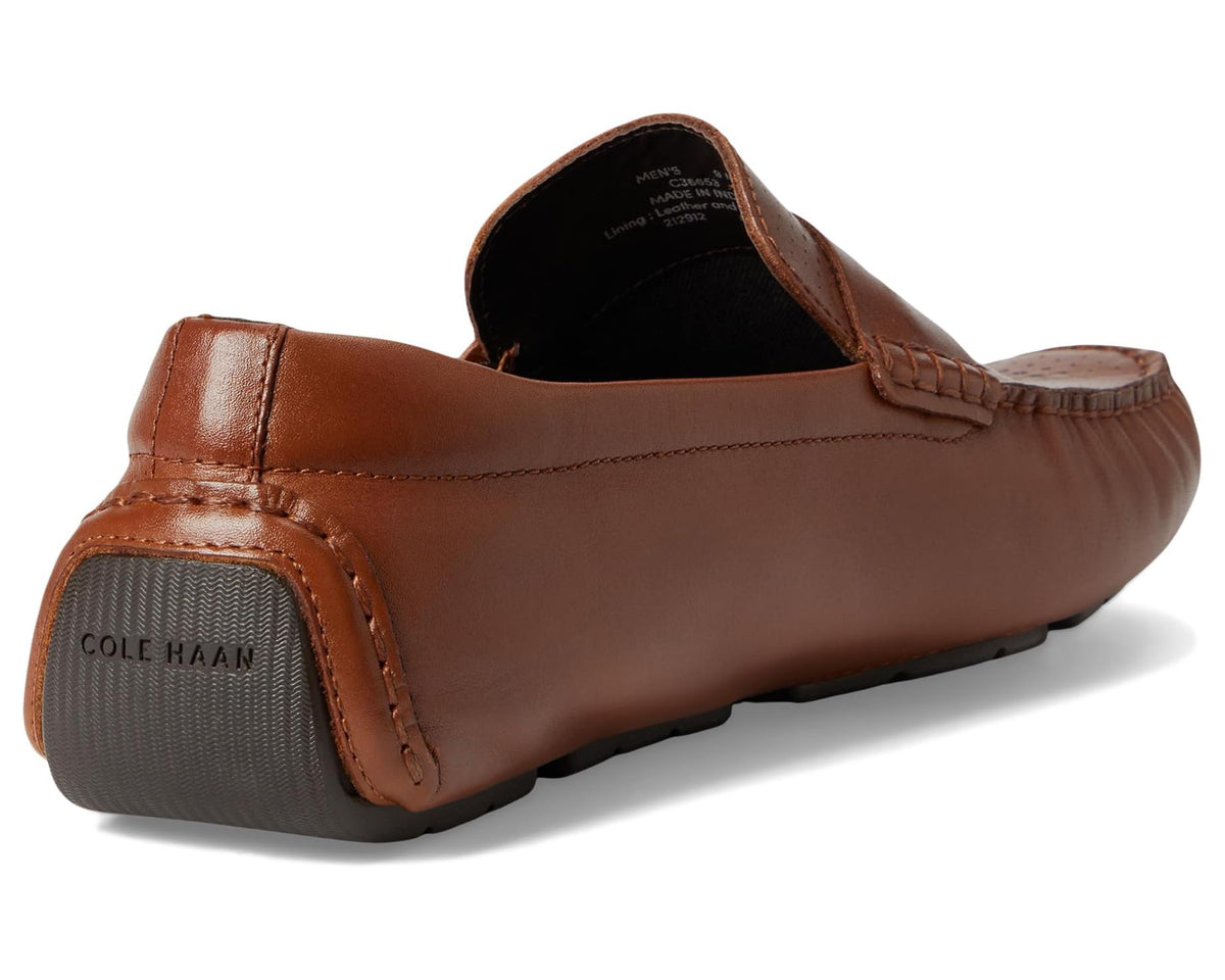 Men's Cole Haan Grand Laser Penny Driver British Tan/Java