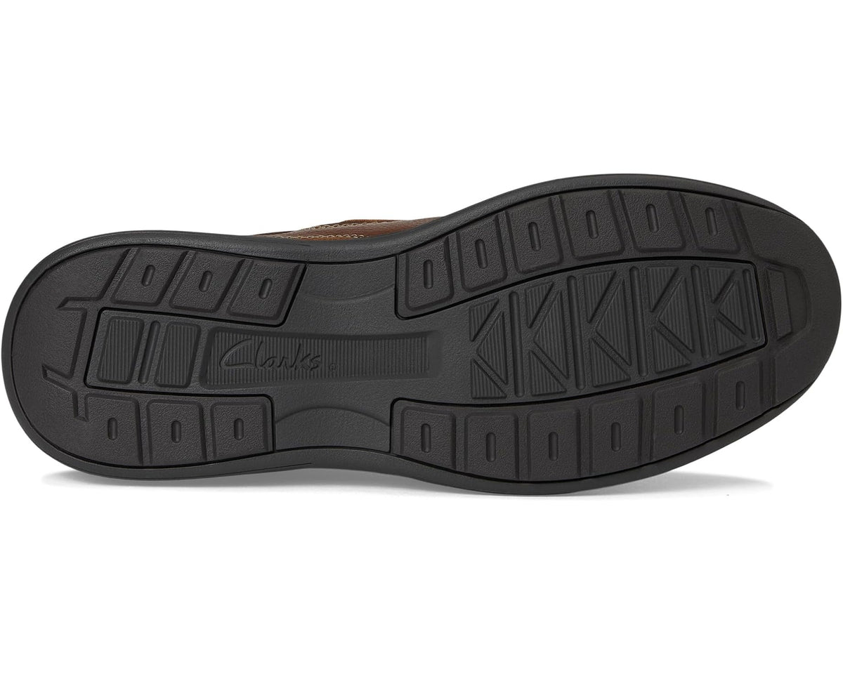 Men's Clarks Craftwell Step Brown Tumbled Leather