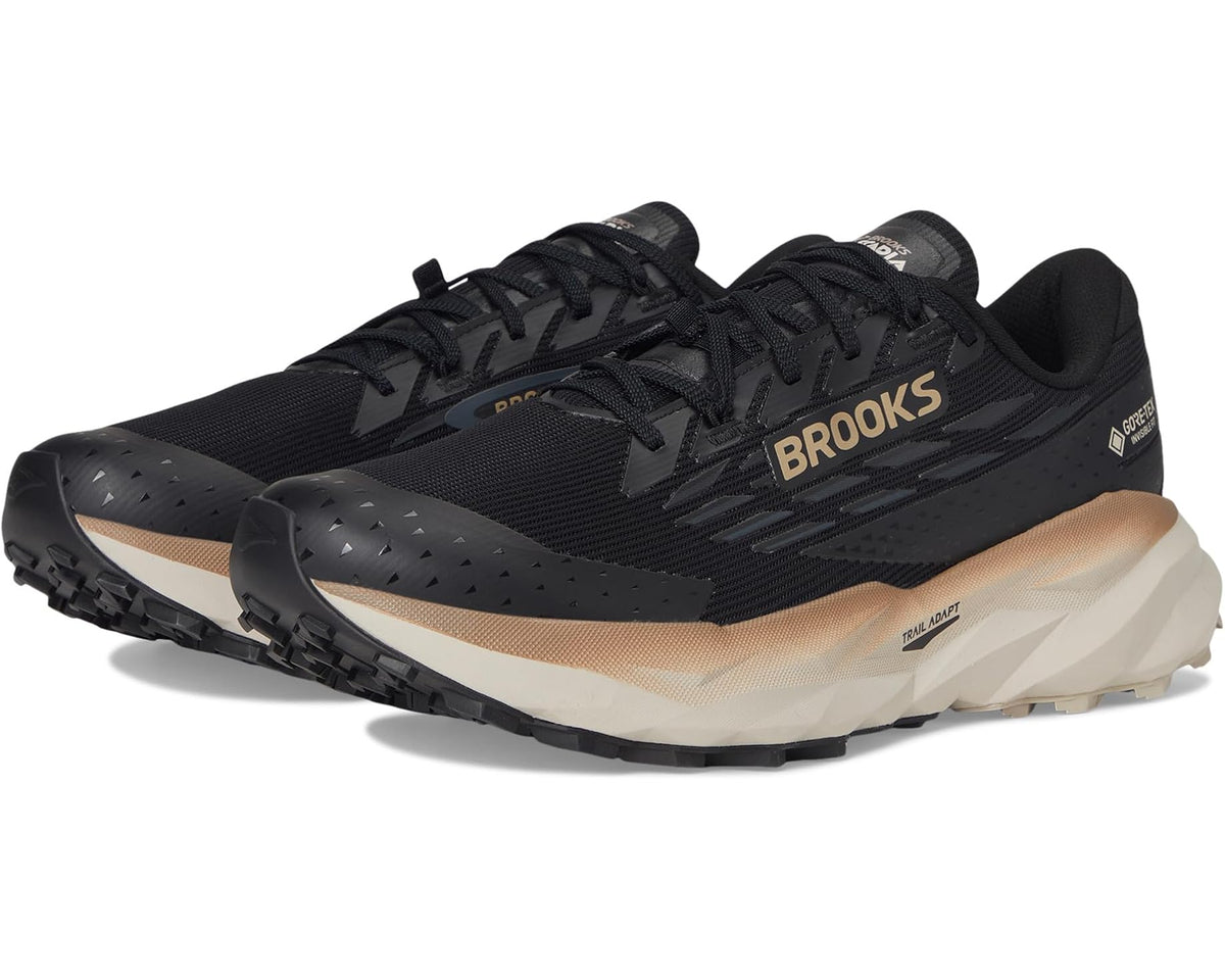 Men's Brooks Cascadia 19 GTX® Black/Ebony/Chateau Gray