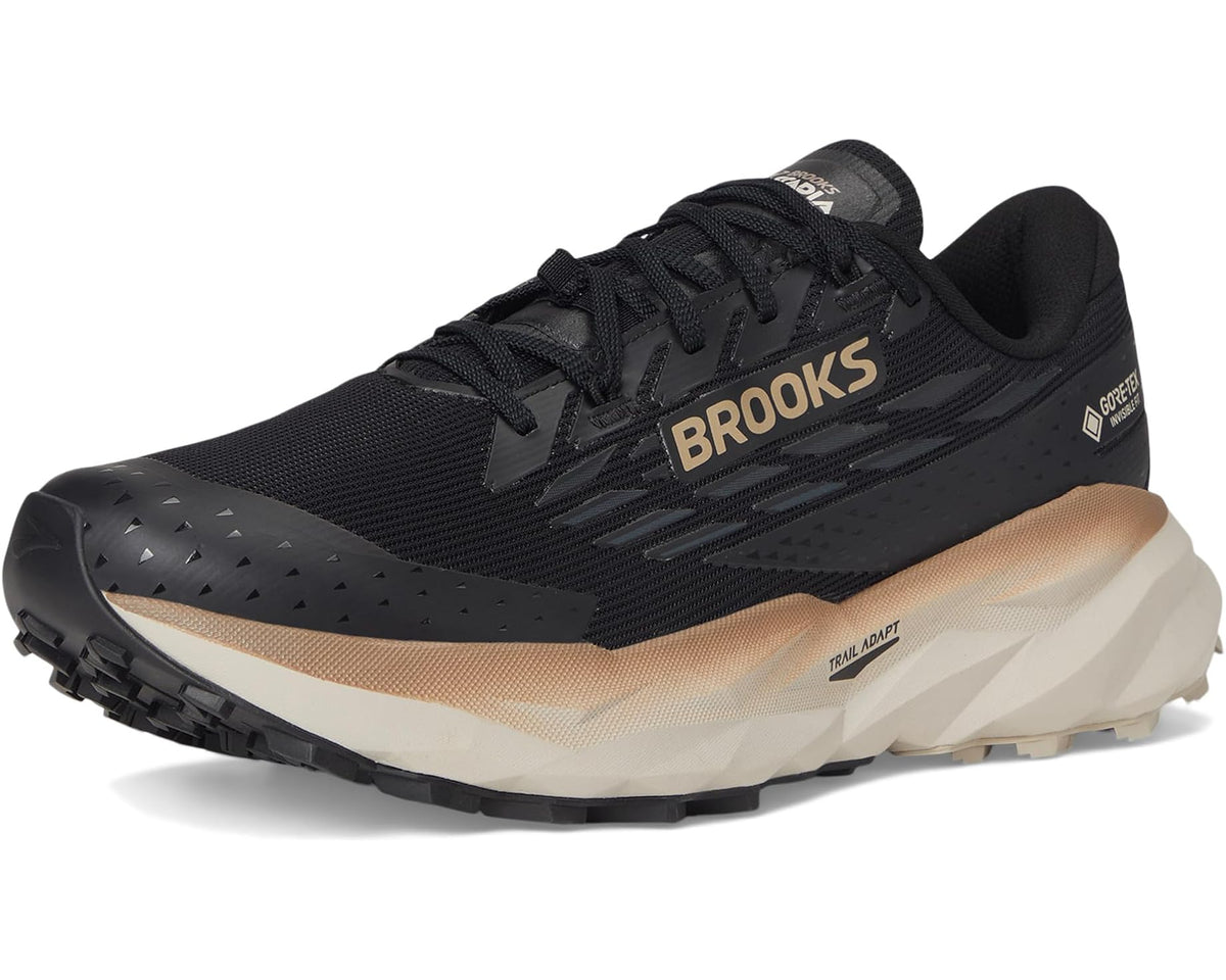 Men's Brooks Cascadia 19 GTX® Black/Ebony/Chateau Gray