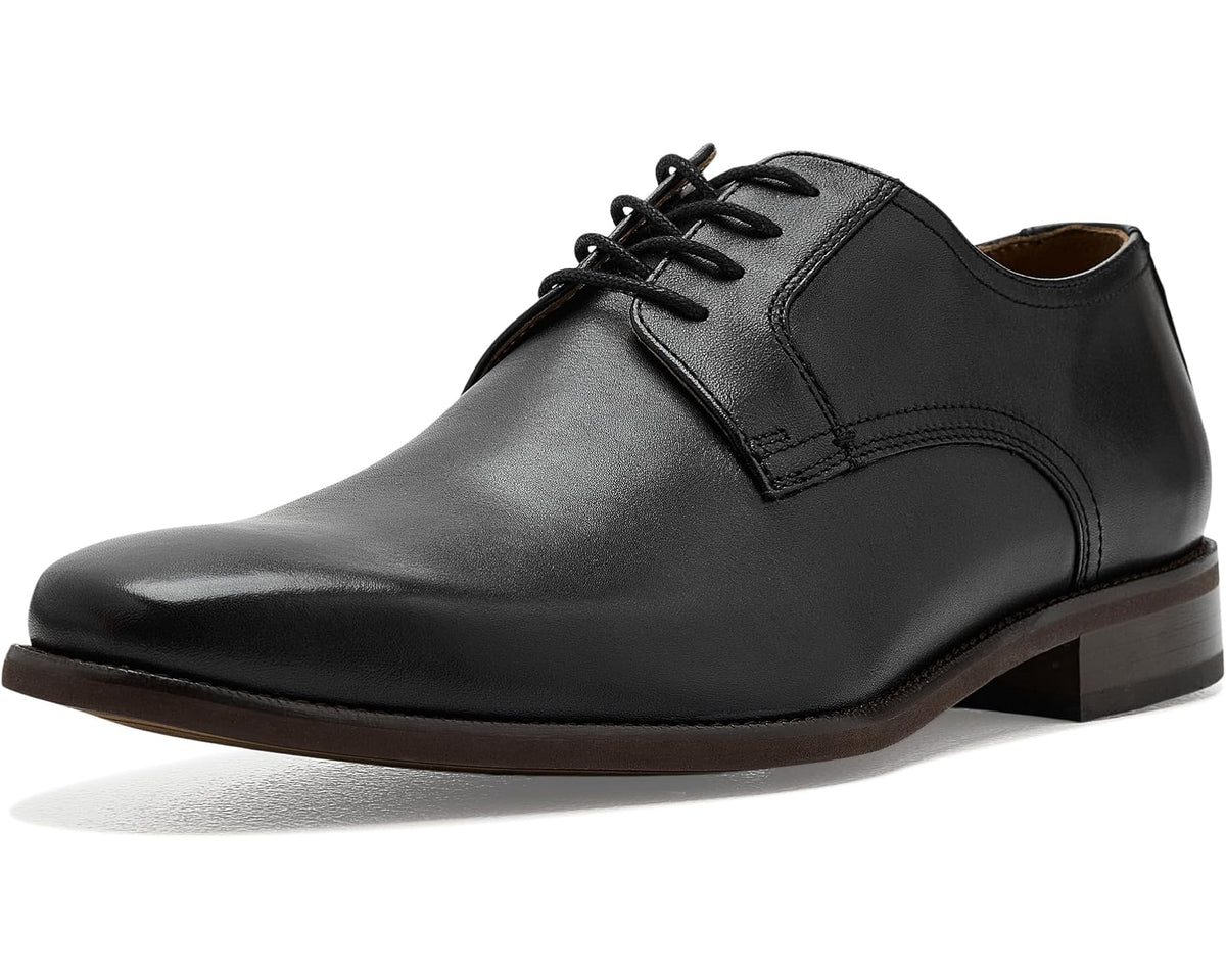 Men's Johnston & Murphy Burke Plain Toe Black Full Grain