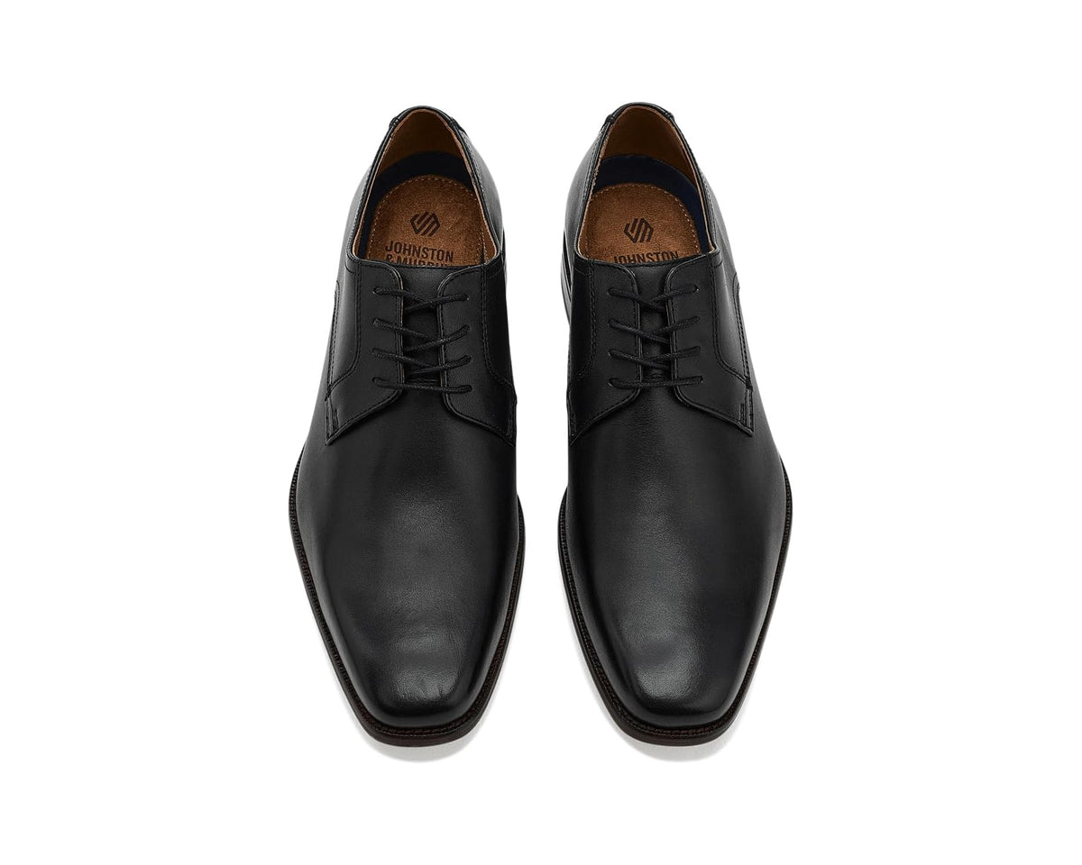 Men's Johnston & Murphy Burke Plain Toe Black Full Grain
