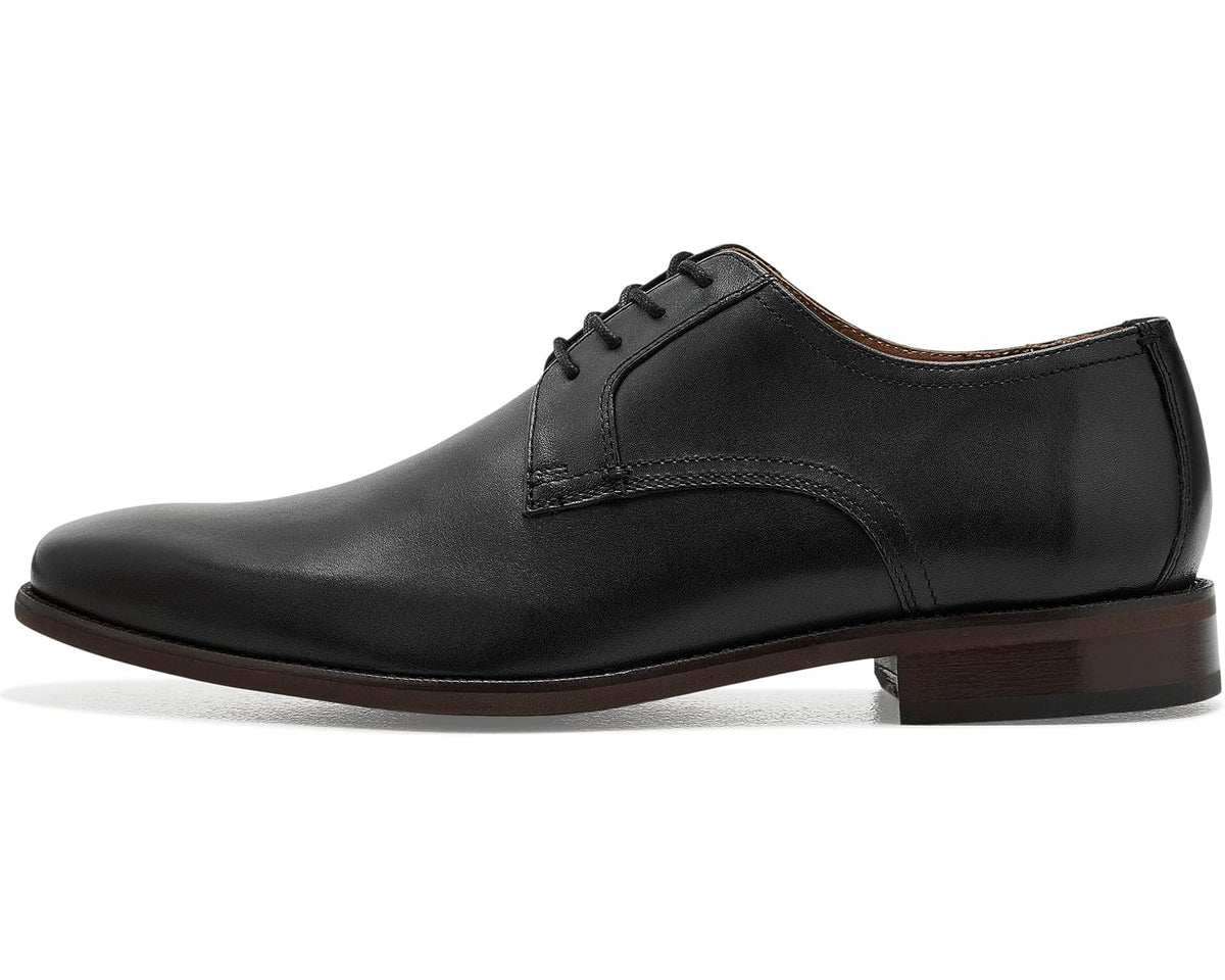 Men's Johnston & Murphy Burke Plain Toe Black Full Grain
