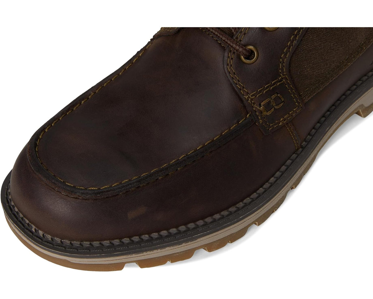 Men's Clarks Maplewalk Moc Brown Leather