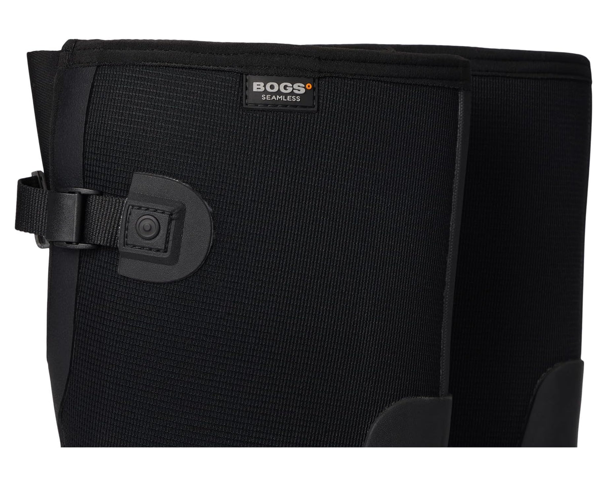 Men's Bogs Classic Seamless Tall Adjustable Calf Black