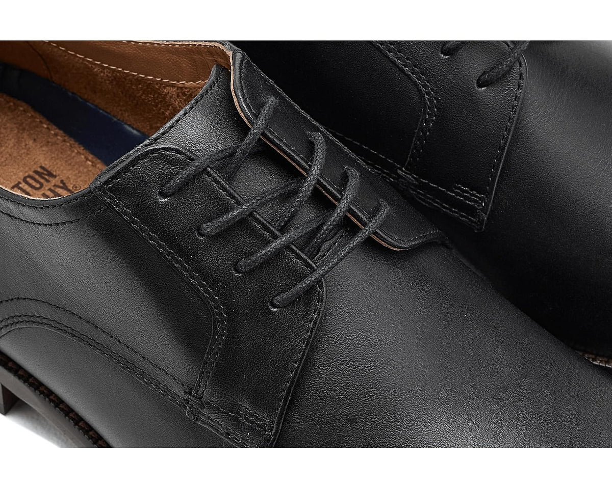 Men's Johnston & Murphy Burke Plain Toe Black Full Grain