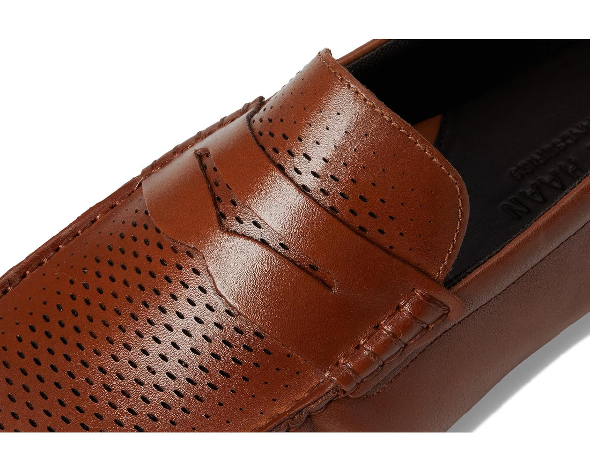 Men's Cole Haan Grand Laser Penny Driver British Tan/Java