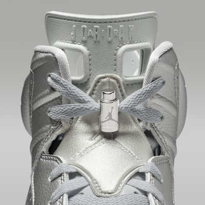 Air Jordan 6 Retro x Paris Saint-Germain Metallic Silver