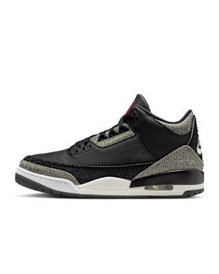 Air Jordan 3 x Levi's?Black and White